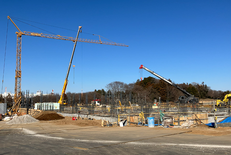 工事進捗の写真1